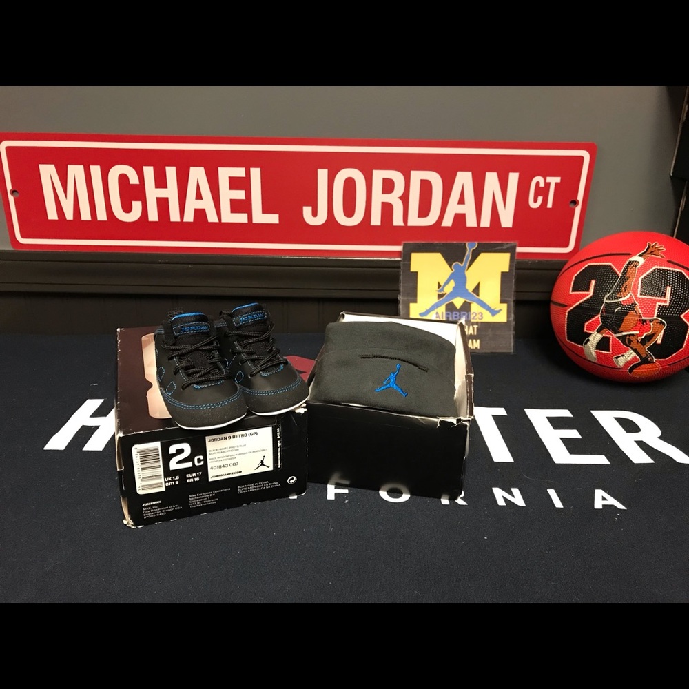 Nike Air Jordan Retro 9 (GP) Sz. 2c 401843 007